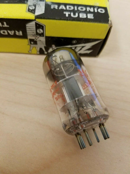 Vintage Pair Zenith Radio Tube Vacuum 6X8  