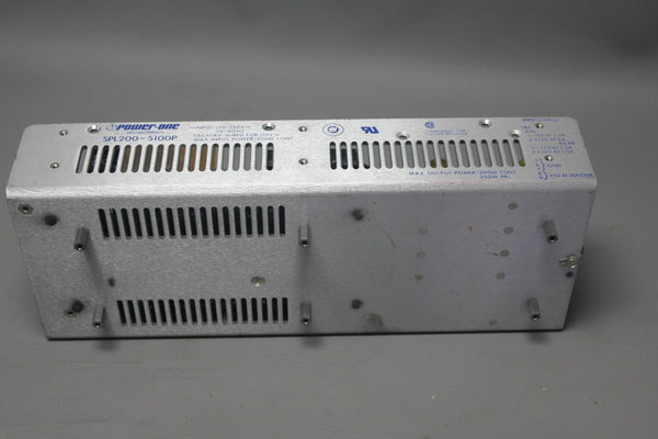 POWER ONE POWER SUPPLY SPL200-5100P
