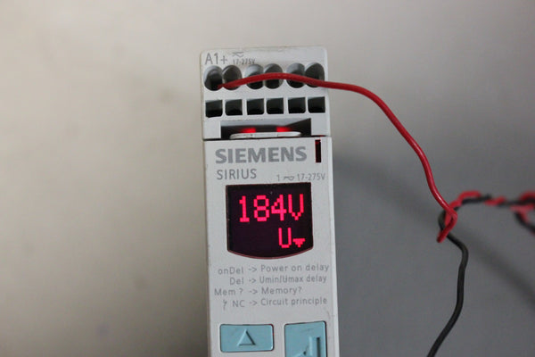 SIEMENS DIGITAL VOLTAGE MONITORING RELAY 3UG4633-2AL30