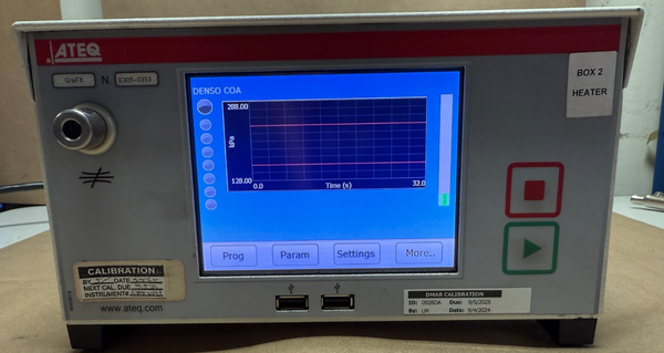 ATEQ COMPACT LEAK DETECTOR GRAFX 2000kPa DECAY E305
