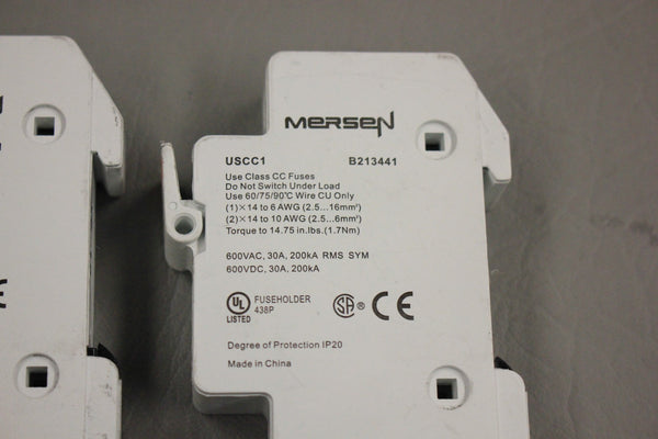 2- FERRAZ SHAWMUT FUSE HOLDER  USCC1 B213441