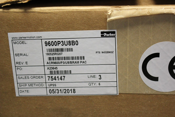 NEW PARKER ACR 9000 8 AXIS SERVO/STEPPER CONTROLLER  9600P3U8B0