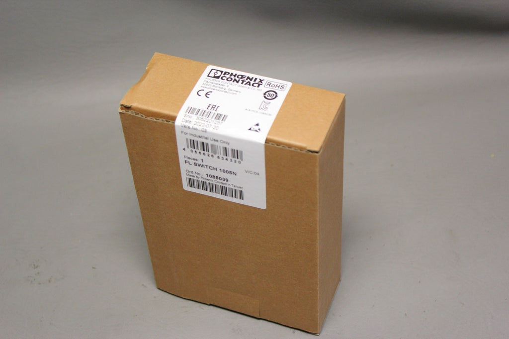 NEW PHOENIX CONTACT INDUSTRIAL ETHERNET SWITCH  FL SWITCH 1005N  1085039
