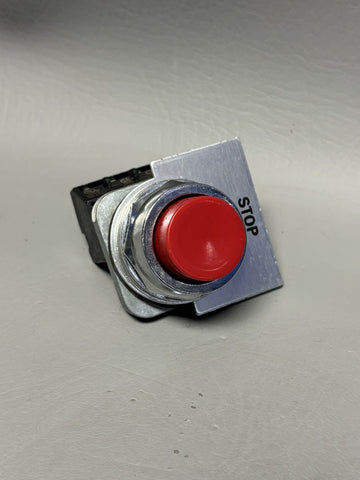 SIEMENS RED PUSHBUTTON OPERATOR RED CAP 52PA8B2