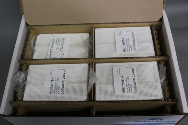 45 NEW GREINER BARCODED STERILE 1536 WELL ASSAY PLATE 789173-A EXP 2025
