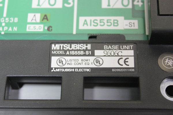 Mitsubishi Melsec 5 Slot Base Unit A1S55B-S1