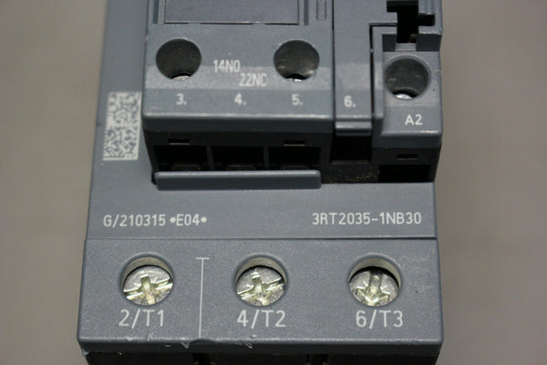 UNUSED SIEMENS POWER CONTACTOR 3RT2035-1NB30 SEE DESCRIPTION