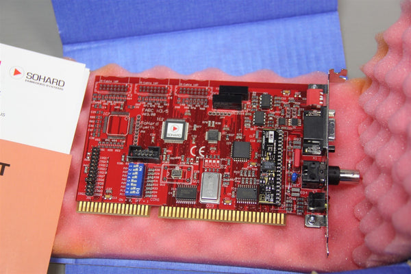 NEW SOHARD ARCNET ISA CARD SH ARC-ISA-KR A20040010 D-SUB BNC