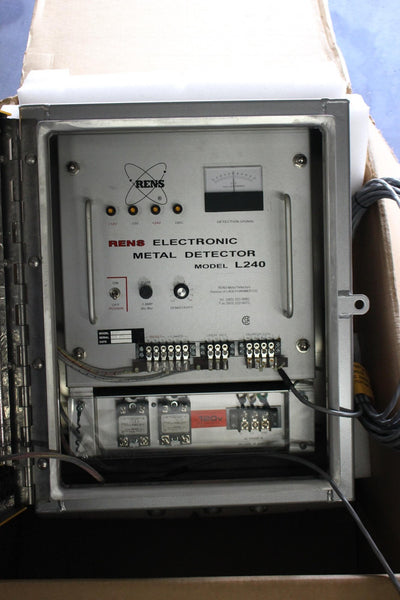 NEW RENS INDUSTRIAL METAL DETECTOR CONTROLLER L240