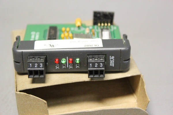 NEW OPTIMATION DUAL RS232 PLC MODULE  OL2602