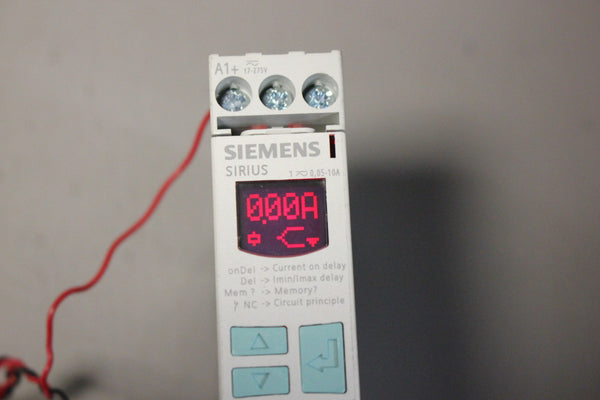 SIEMENS DIGITAL CURRENT MONITORING RELAY 3UG4622-1AW30