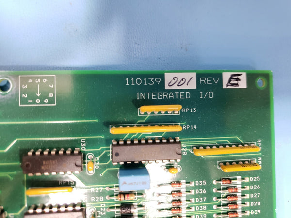 GE Interlogix Casi Rusco 110139-001 Rev E Integrated I/O Board 470666001 