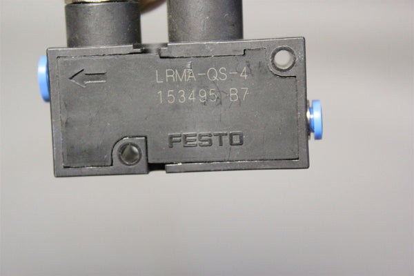 FESTO MINI PRESSURE REGULATOR LRMA-QS-4
