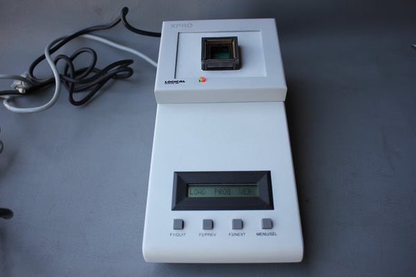 LOGICAL DEVICES XPRO DESKTOP PROGRAMMING SYSTEM M0DXP1-108L W/ POWER & CABLES