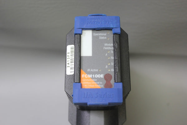 INVENSYS FOXBORO FCM100E P0972ZA ETHERNET MODULE