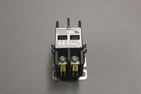 SIEMENS 45EG20AG DEFINITE PURPOSE CONTACTOR