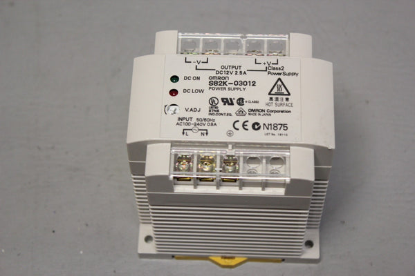OMRON S82K-03012 POWER SUPPLY