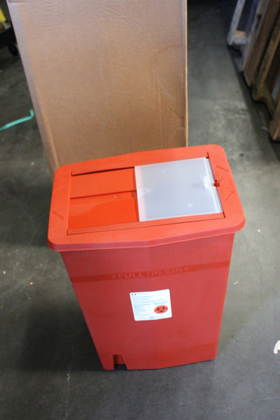 NEW 5 COVIDIEN 18 GALLON SHARPSAFETY SHARPS CONTAINERS 8938