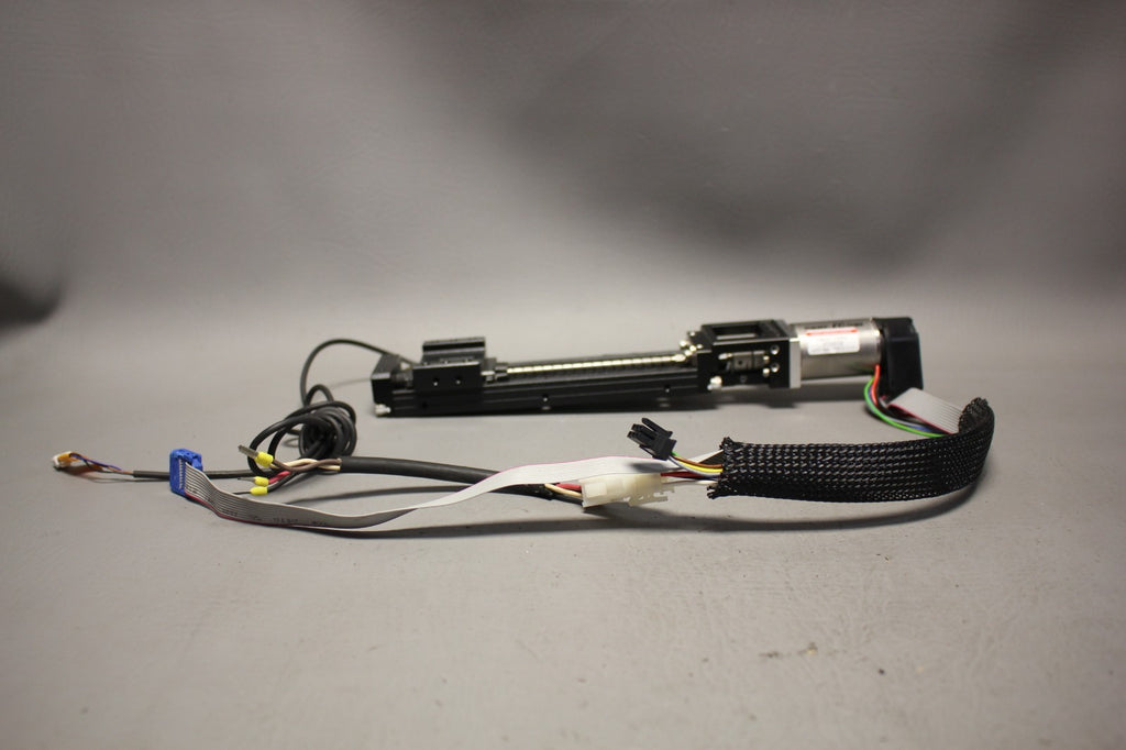 MISUMI LX20 LINEAR STAGE ACTUATOR W/ MAXON 305658 MOTOR HEDL-5540