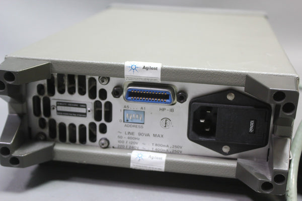 HP  OPTICAL AVERAGE POWER METER WITH OPTICAL HEAD 8152A & 81521B