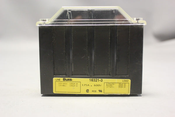 Buss 16321-3 Distribution Box 175A - 600V