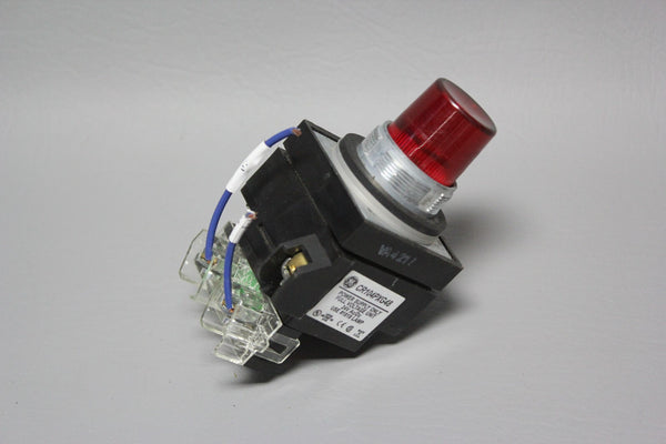 GENERAL ELECTRIC RED PILOT LIGHT CR104PXG48