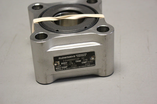 NEW FLOWSERVE/WORCESTER 2" 316 STAINLESS STEEL BALL VALVE BODY 2 E446666PENP R2