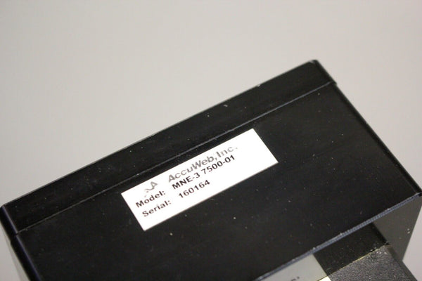 ACCUWEB LINEAR ACTUATOR WITH CABLES MNE-3 7500-01 MTR 3108