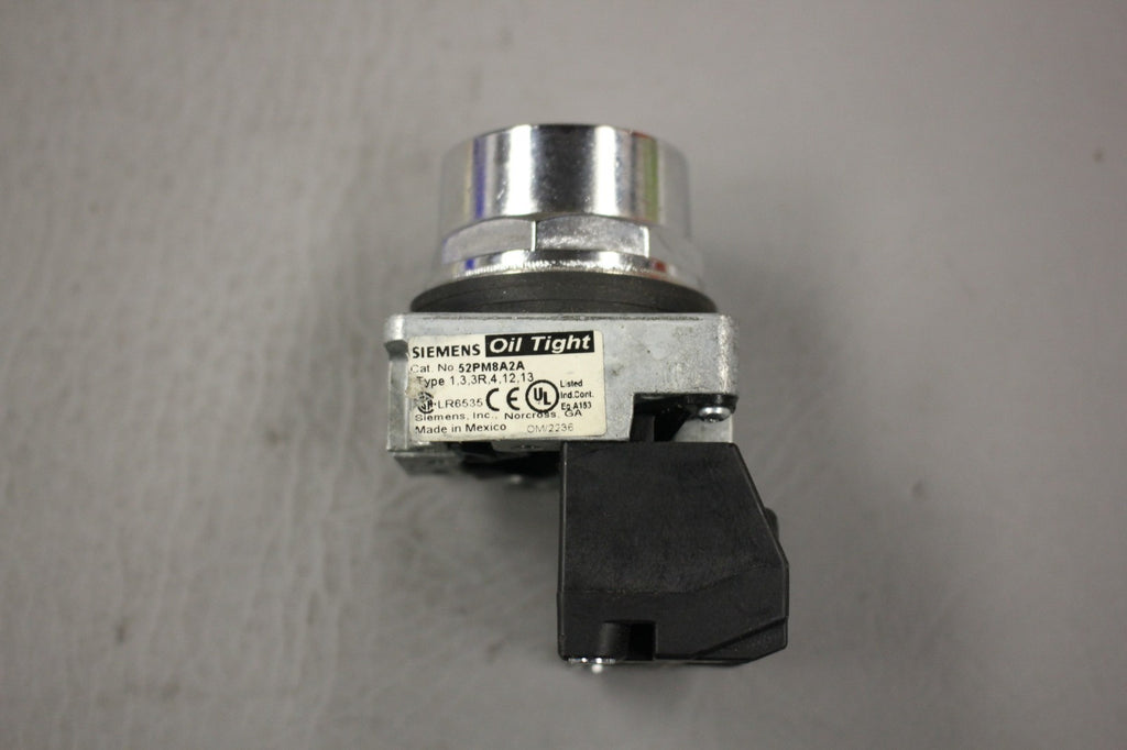 SIEMENS PUSH BUTTON RED 52PM8A2A