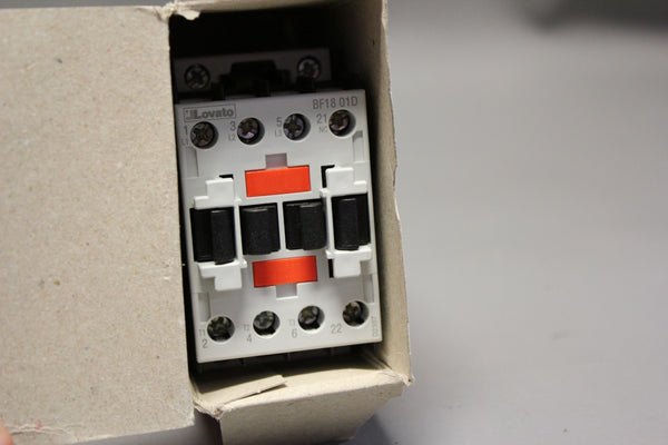 NEW LOVATO CONTACTOR  BF18 01 D024 24VDC COIL