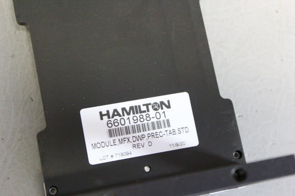 NEW HAMILTON MFX DWP PRECISION TAB MODULE  6601988-01