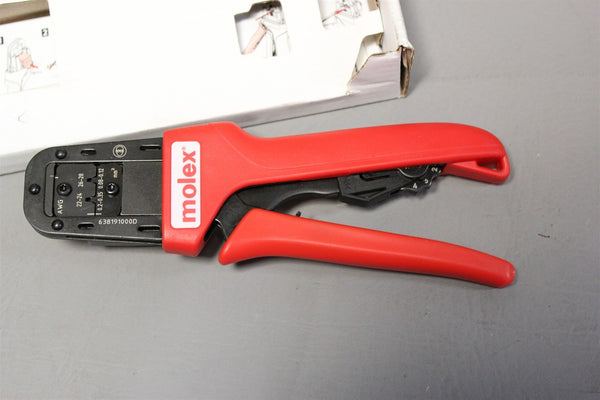 NEW MOLEX HAND CRIMP TOOL CRIMPER 638191000D (638191000)