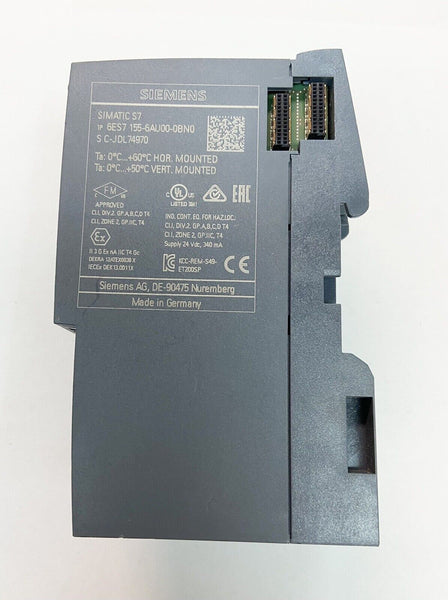 UNUSED Siemens Simatic ET 200SP 6ES7 155-6AU00-0BN0 PLC MODULE