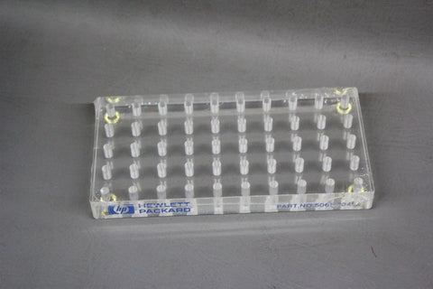 NEW HEWLETT PACKARD HP 50 WELL CLEAR PLEXIGLASS VIAL TRAY 5061-3349