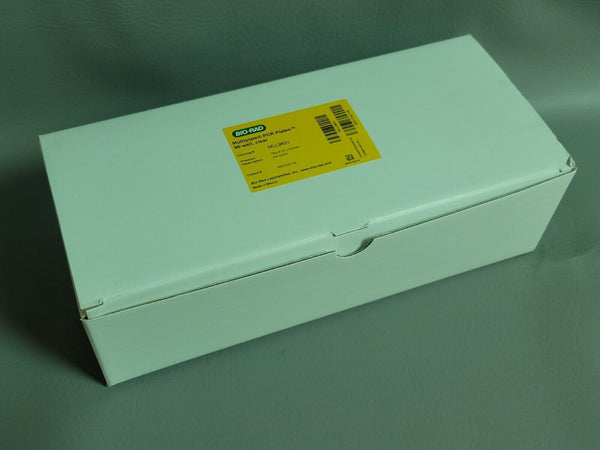 NEW BIORAD MULTIPLATE PCR PLATES 96 WELL UNSKIRTED MLL9601 QTY 20