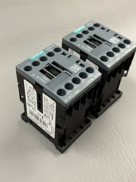 2- UNUSED SIEMENS POWER CONTACTOR 3RT2017-1AK61
