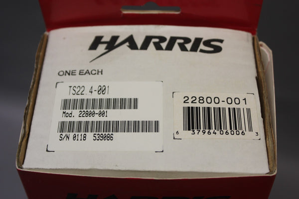 NEW HARRIS TS22 AMPLIFIER SPEAKER TEST SET TS22.4-001 22800-001
