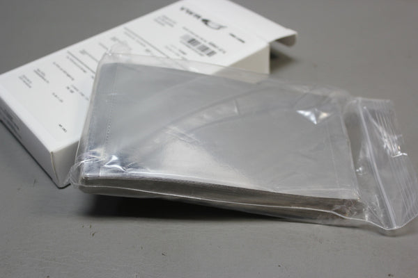 NEW BOX OF 100 VWR PIERCEABLE ADHESIVE FOIL SHEETS FOR MICROPLATES 60941-074 EXP