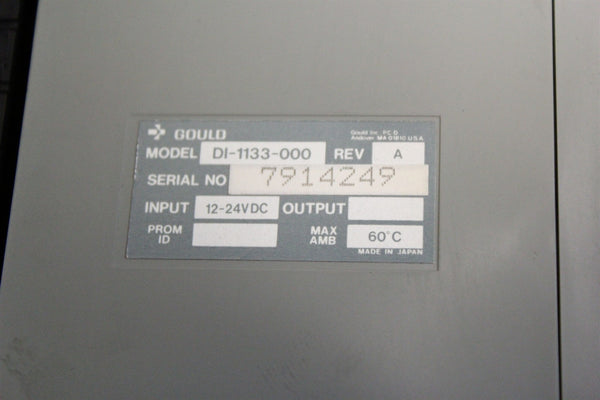UNUSED GOULD INPUT MODULE D1-1133-000 REV A