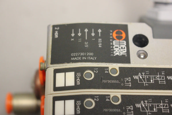 METAL WORK PHEUMATIC MODULE BLOCK 0227301200 707303053 0227301302