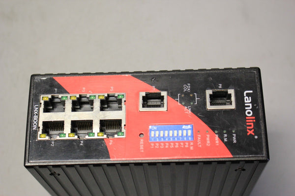 LANO LINX INDUSTRIAL ETHERNET SWITCH  LNX-800N