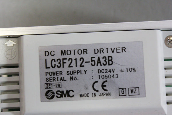 SMC DC MOTOR DRIVER  LC3F212-5A3B