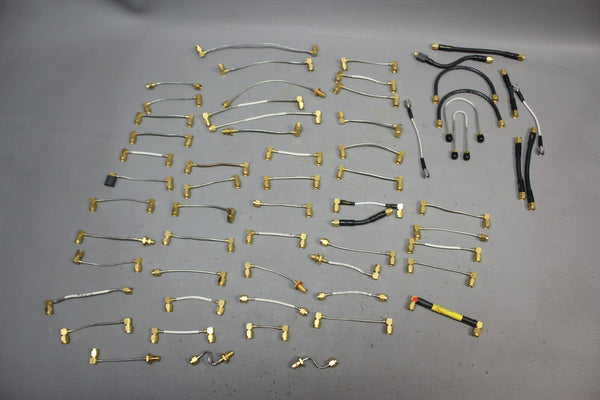 LOT OF 62 MISC. RF MICROWAVE CABLES