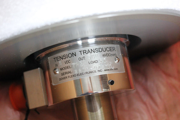 NEW DOVER FLEXO WEB PRESS IDLER ROLLER WITH TENSION TRANSDUCER  TR2 (A1)