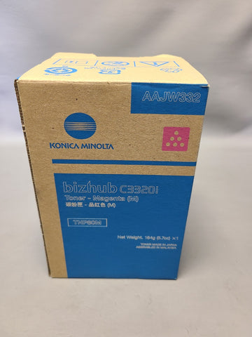 NEW KONICA MINOLTA BIZHUB C3320I MAGENTA TONER CARTRIDGE TNP80M AAJW332 OEM