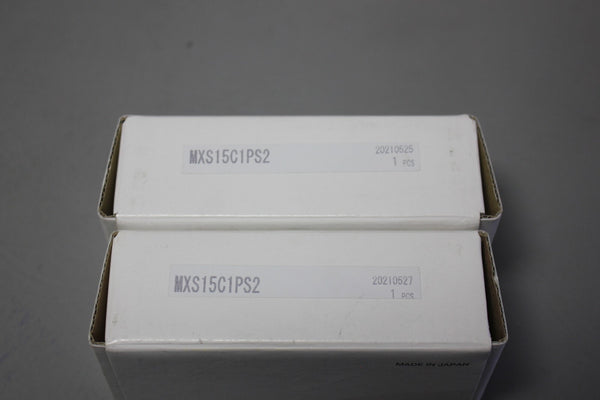 LOT OF 2 NEW IKO LINEAR ROLLER WAY CARRIAGES MXS15C1PS2