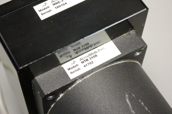 ACCUWEB LINEAR ACTUATOR WITH CABLES MNE-3 7500-01 MTR 3108