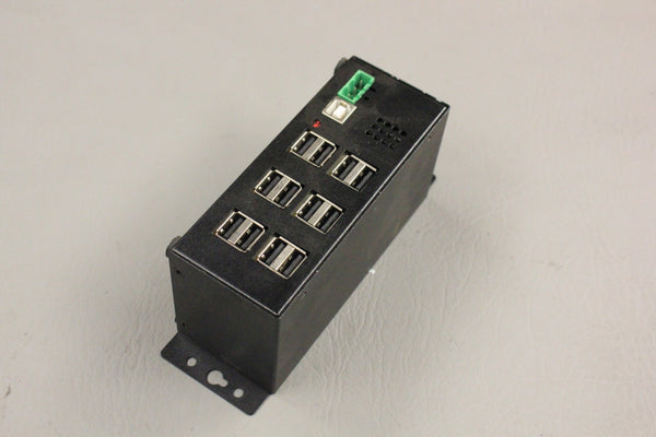 12 Port USB 2.0 Powered Hub w/ Port Status LEDs