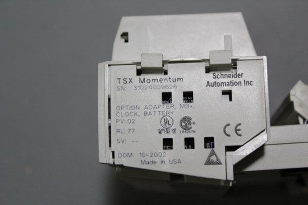 SCHNEIDER PROCESSOR ADAPTER MODULE 512K WITH MODBUS 171CCC76010 172PNN210