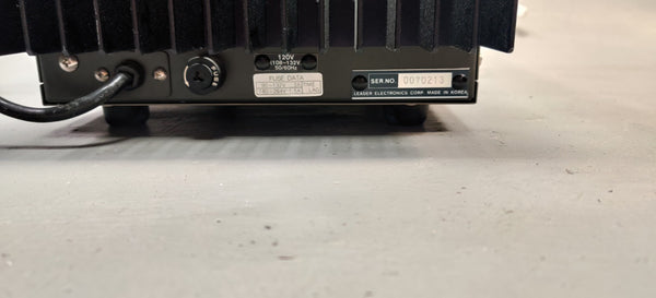 LEADER DC TRACKING POWER SUPPLY  LPS 152